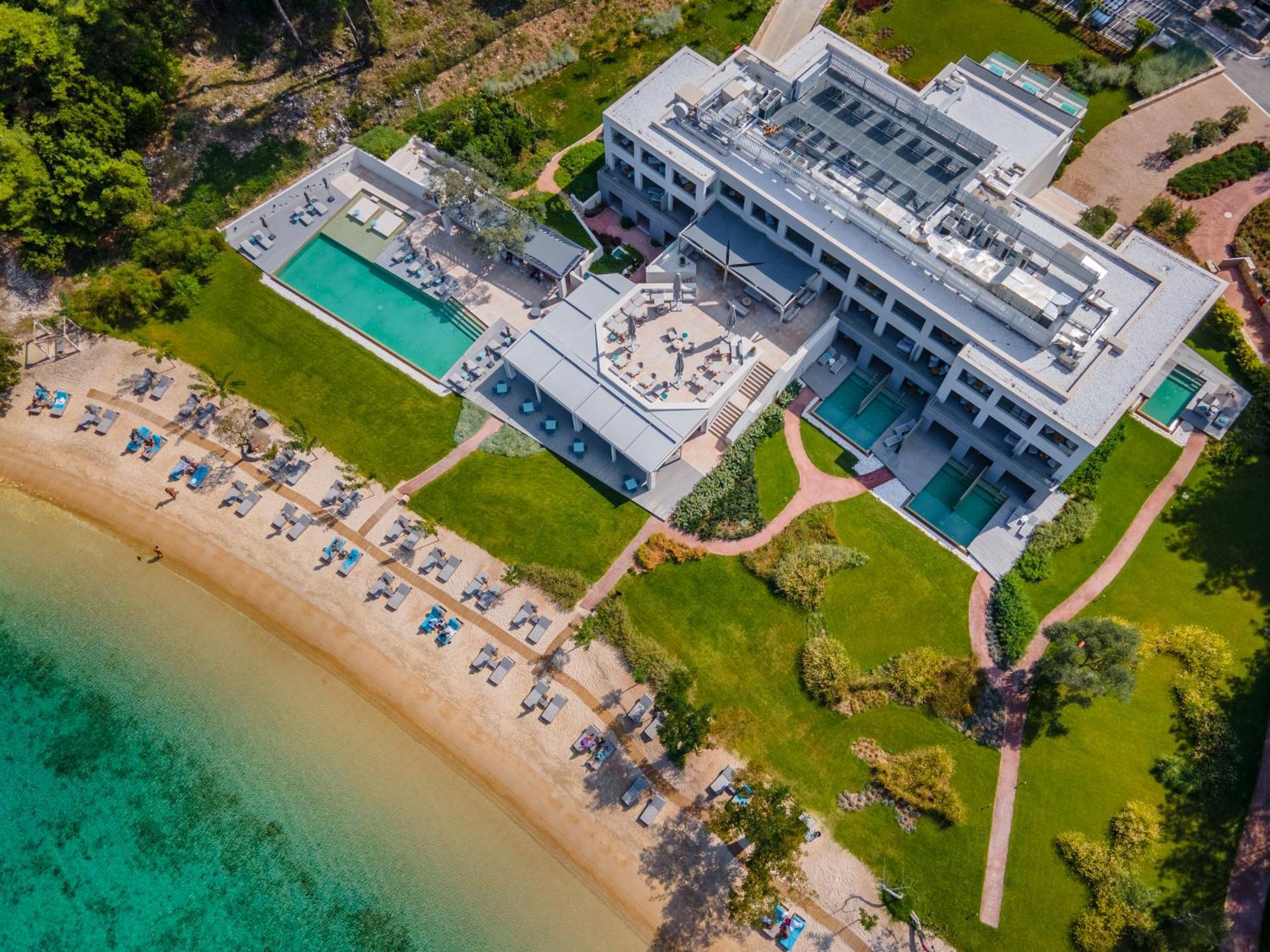 Vathi Cove Luxury Resort & Spa Chrysi Ammoudia Exterior foto